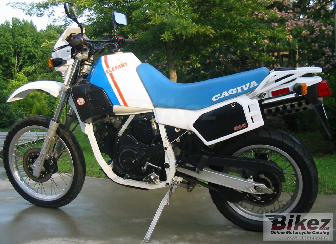 Big Chris Iaconis 650 elefant picture and wallpaper from Bikez.com